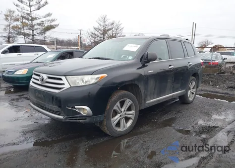 2011 Toyota Highlander Limited V6 z USA, uszkodzony, nr VIN 5TDDK3EHXBS091550